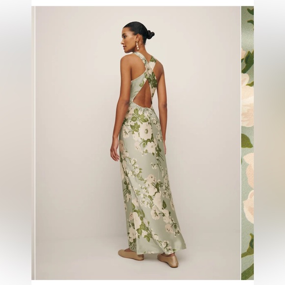 Reformation Anaiis Silk Dress - Picture 4 of 13